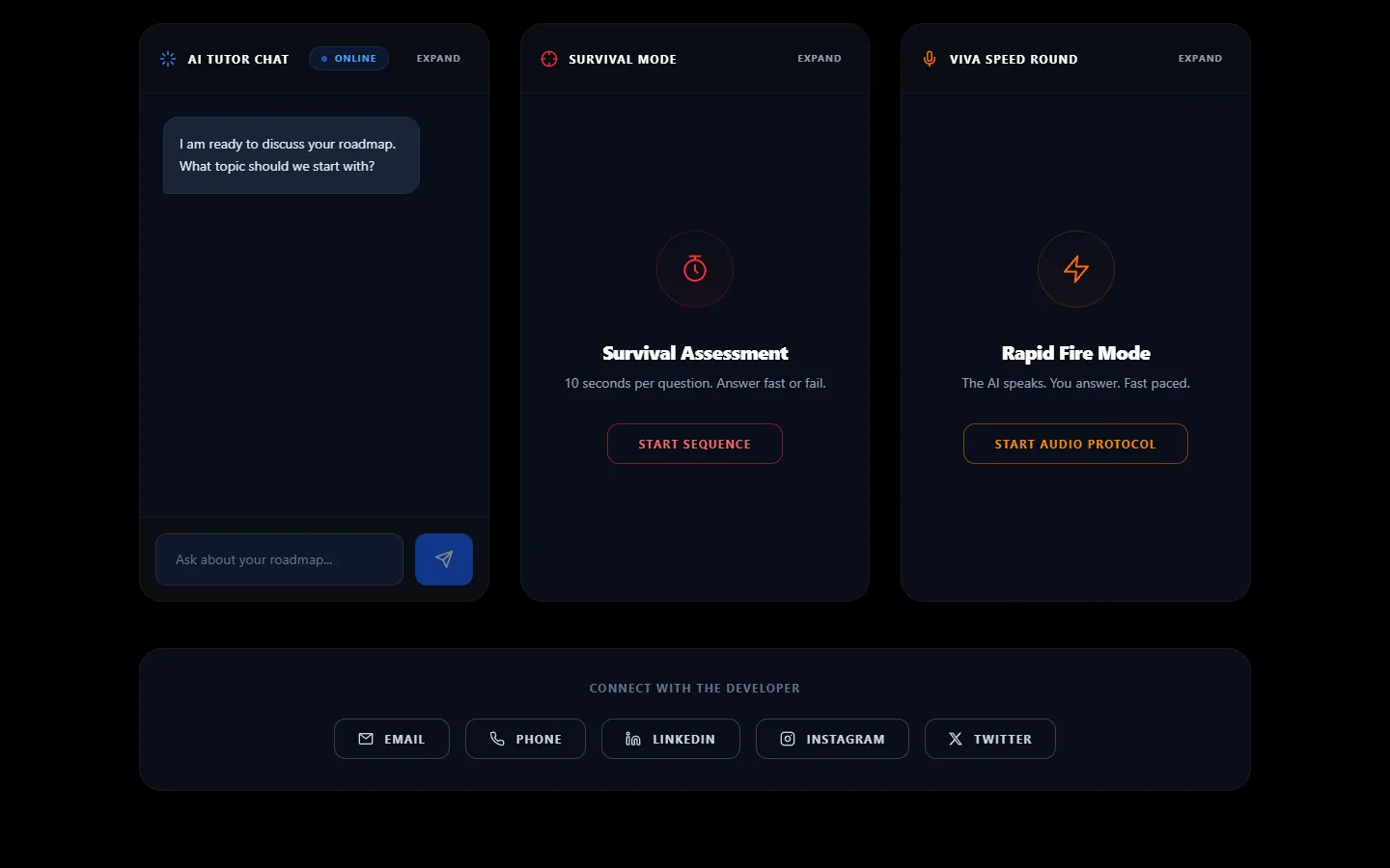 StudyForge, further down the live site